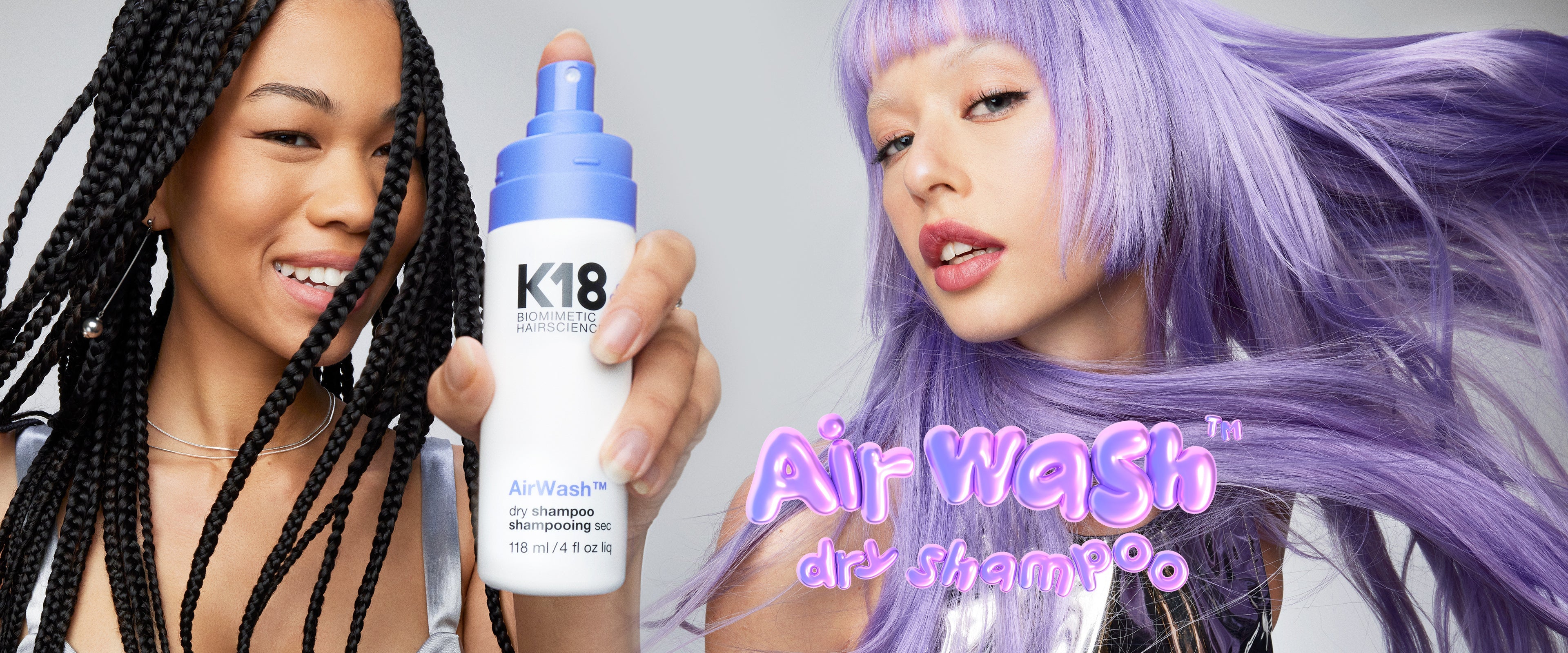 Maak kennis met AirWash™: De heruitvinding van droogshampoo