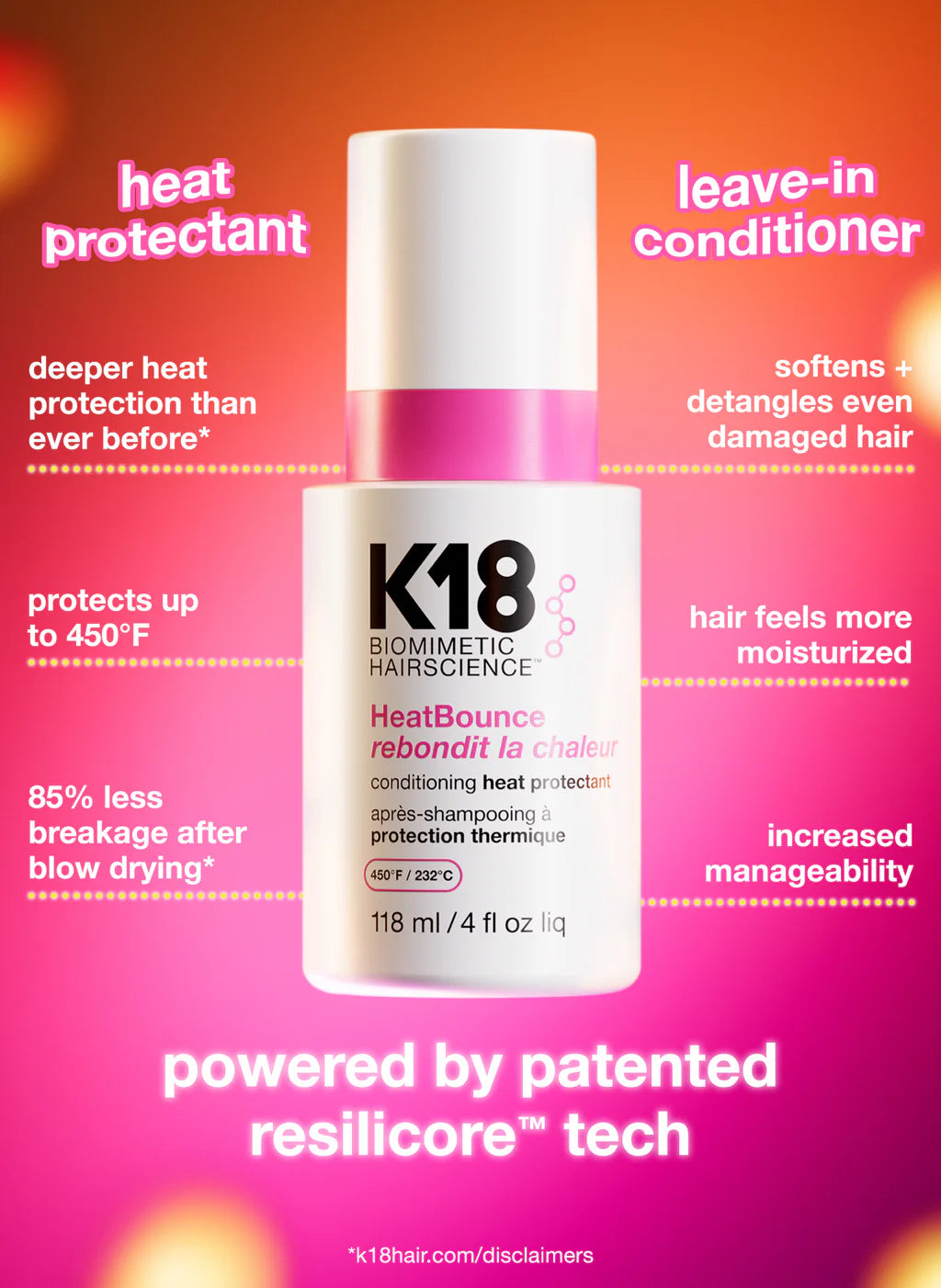 HeatBounce™ Conditioning Heat Protectant