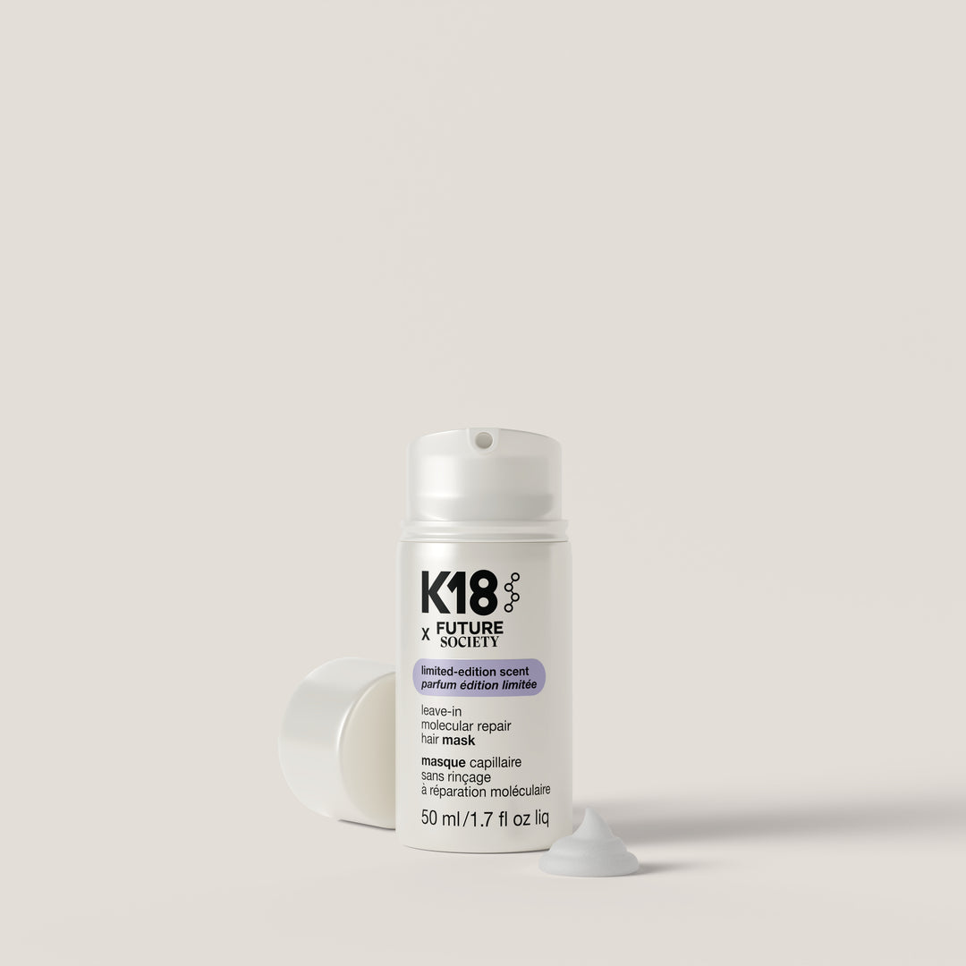 COMING SOON !! K18 x Future Society - Limited Edition Leave-In Molecular Repair Hair Mask